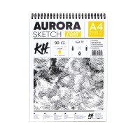 Скетчбук Sketch Light Aurora 90г/м2 А4, 50л., спираль