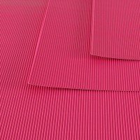 Картон гофрированный цветной CANSON, 300г/м2, лист 50х70см, 60 Розовый кислотный; 10л./упак.