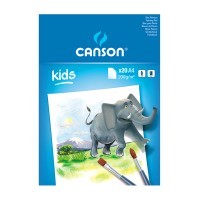 Альбом для детского творчества CANSON, 200г/м2, 21х30см (А4), 20 листов