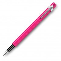 Ручка перьевая Carandache Office 849 Fluo пурпурный флуоресцентный, перо EF