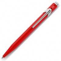 Ручка шариковая Carandache Office CLASSIC красный M синие чернила