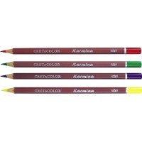 Профессиональный цветной карандаш KARMINA, цвет 250 Слоновая кость черная