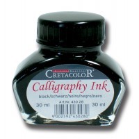 Чернила для каллиграфии Cretacolor, цвет черный