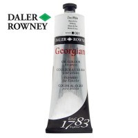 Краска масляная Daler-Rowney GEORGIAN 225мл, 001 Белила цинковые