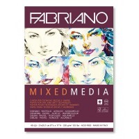 Альбом для смешанных техник FABRIANO Mixed Media, 250г/м2, 21x29.7см, склейка 40 листов