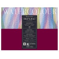 Блок для акварели FABRIANO Watercolour Studio Cold pressed, 200г/м2, 30x40см, Фин, склейка 20 листов