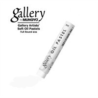 Пастель масляная мягкая круглая GALLERY Artists` Soft Oil, 244 Белый