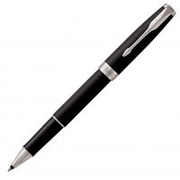 Ручка роллер Parker Sonnet Core T529 Matte Black CT F черные чернила
