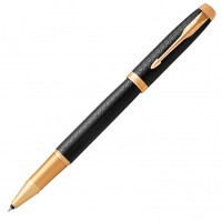 Ручка роллер Parker IM Premium T323 Black GT F черные чернила