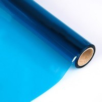 Целлофан цветной прозрачный SADIPAL, 30г/м2, рулон 50х200см, Синий