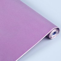 Пленка бархатная самоклеящаяся SADIPAL, рулон 45х100см, Фиолетовый светлый