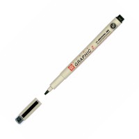 Ручка капиллярная PIGMA GRAPHIC 2мм Sakura, Черный