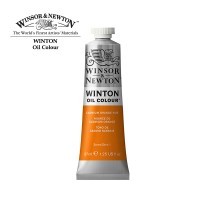 Краски масляные Winsor&Newton WINTON 37мл, оттенок кадмий оранжевый