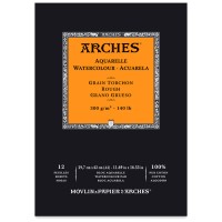 Альбом для акварели Arches 300г/м2 Торшон 29.7x42см, 12 листов