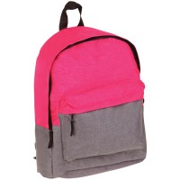 Рюкзак ArtSpace Street розовый-серый 40х29х18см, 1 отделение, 3 кармана