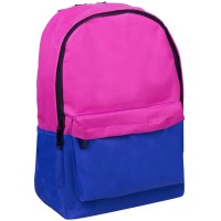 Рюкзак ArtSpace Street розовый-синий 45х25х17см, 1 отделение, 3 кармана