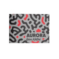 Скетчбук Grey Matter Aurora 120г/м2 16.6x24.4см, серый, 30л., сшивка (скрепки)