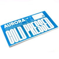 Блок для акварели Raw Aurora 300г/м2 18х36см, Cold (мелк. зерно), 20л., склейка