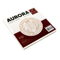 Блок для акварели Red Ribbon Aurora 100% хлопок 300г/м2 18х18см, 20л.