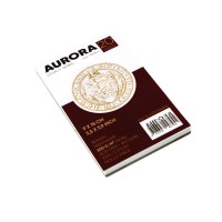 Блок для акварели Red Ribbon Aurora 100% хлопок 300г/м2 9х15см, 20л.