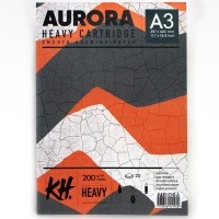 Альбом плотной бумаги Cartridge Aurora 200г/м2 А3, 20л., склейка