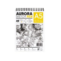 Скетчбук Sketch Light Aurora 90г/м2 А5, 50л., спираль