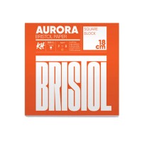 Блок бумаги Bristol, Raw Aurora 300г/м2 18х18см, гладкая, 20л., склейка
