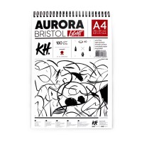 Альбом Bristol Light Aurora 180гр/м2 А4, 40л., спираль (альбомная ориентация)