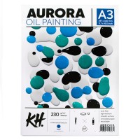 Альбом для масла Oil Painting Aurora 230г/м2 А4, 12л., склейка