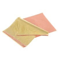 Поталь 14х14см (книжка 25л.) AZIENDA (Ferrario), золото (имит.)