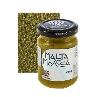 Паста MALTA Ferrario, 150мл, эффект Слюда №3 желто-зеленый