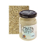 Паста MALTA Ferrario, 150мл, глиттер Золото