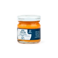 Краска акриловая APA COLOR 40мл Ferrario, 27 желто-оранжевый