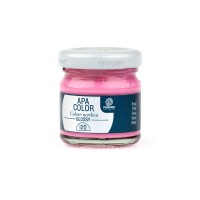 Краска акриловая APA COLOR 40мл Ferrario, 120 розовый (глянцевый)