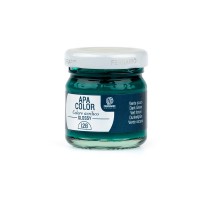 Краска акриловая APA COLOR 40мл Ferrario, 128 зеленый темный (глянцевый)
