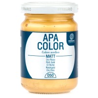 Краска акриловая APA COLOR 1000мл Ferrario, 50 богатое золото (металлик)