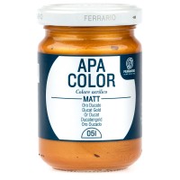 Краска акриловая APA COLOR 1000мл Ferrario, 51 дукатное золото (металлик)