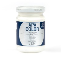 Краска акриловая APA COLOR 150мл Ferrario, 01 белила титановые