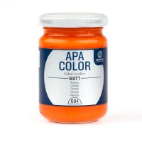 Краска акриловая APA COLOR 150мл Ferrario, 04 оранжевый