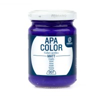 Краска акриловая APA COLOR 150мл Ferrario, 07 фиолетовый
