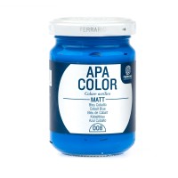 Краска акриловая APA COLOR 150мл Ferrario, 08 кобальт синий