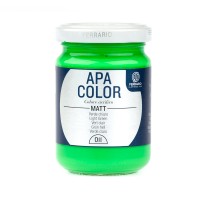 Краска акриловая APA COLOR 150мл Ferrario, 11 зеленый светлый