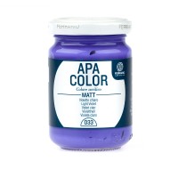 Краска акриловая APA COLOR 150мл Ferrario, 33 фиолетовый светлый