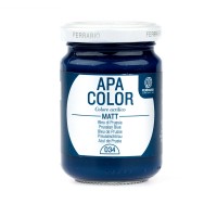 Краска акриловая APA COLOR 150мл Ferrario, 34 синий прусский