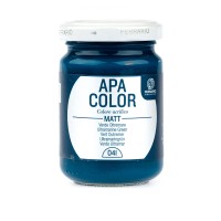 Краска акриловая APA COLOR 150мл Ferrario, 41 ультрамарин зеленый