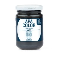 Краска акриловая APA COLOR 150мл Ferrario, 45 серый графитовый