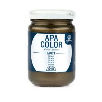 Краска акриловая APA COLOR 150мл Ferrario, 48 бронза (металлик)