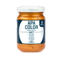 Краска акриловая APA COLOR 150мл Ferrario, 51 дукатное золото (металлик)