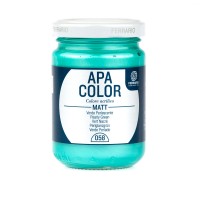 Краска акриловая APA COLOR 150мл Ferrario, 58 зеленый перламутр