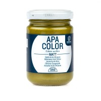 Краска акриловая APA COLOR 150мл Ferrario, 59 желтый яд (слюда)